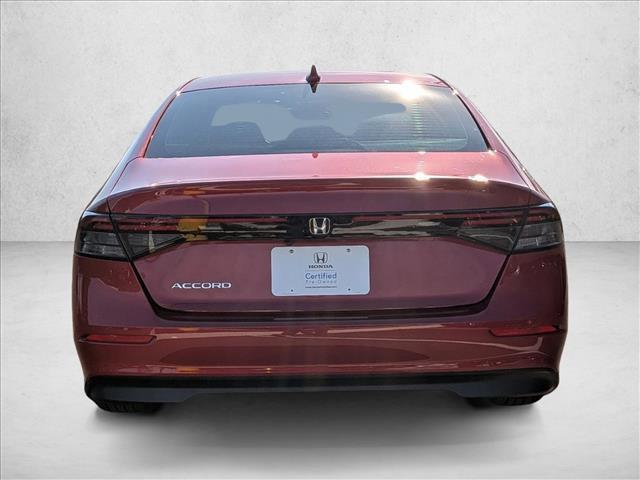 used 2025 Honda Accord car, priced at $25,987