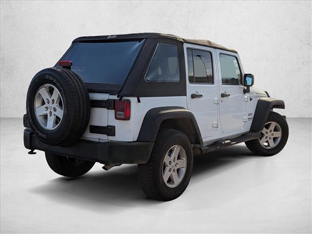 used 2016 Jeep Wrangler Unlimited car, priced at $17,520
