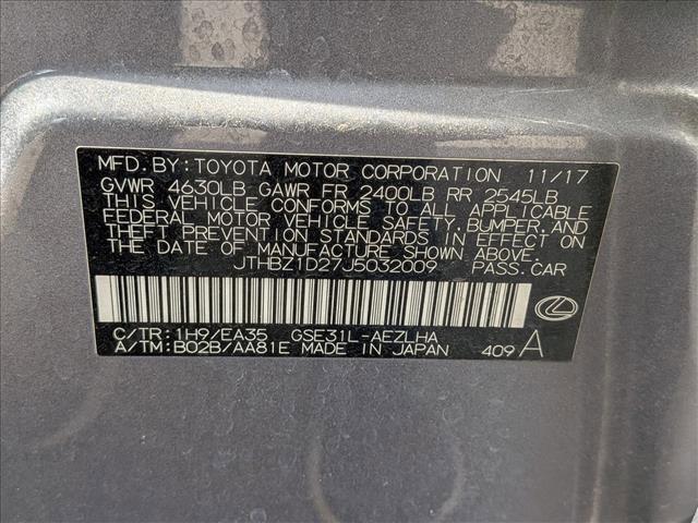 used 2018 Lexus IS 350 car, priced at $26,987