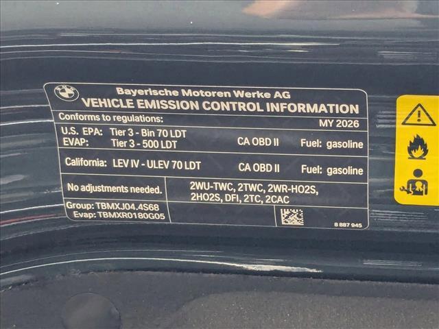 new 2026 BMW X7 car, priced at $130,725