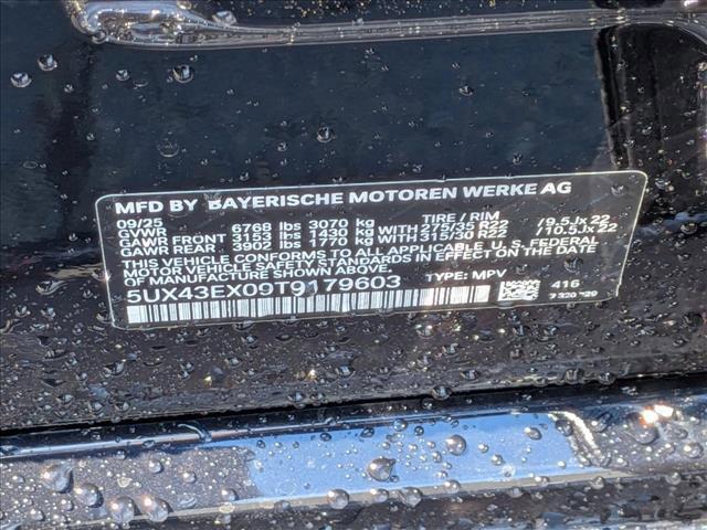 new 2026 BMW X6 car, priced at $104,475