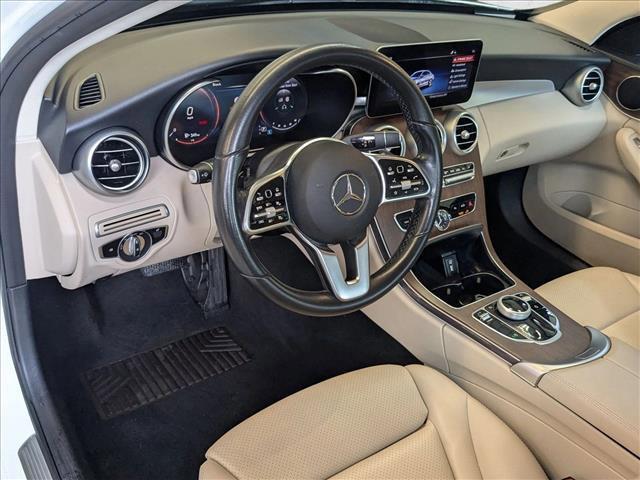 used 2021 Mercedes-Benz C-Class car, priced at $23,955