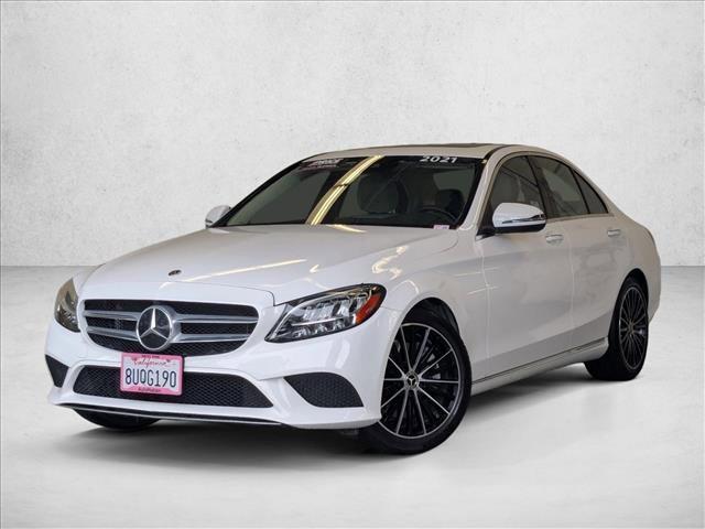 used 2021 Mercedes-Benz C-Class car, priced at $25,955
