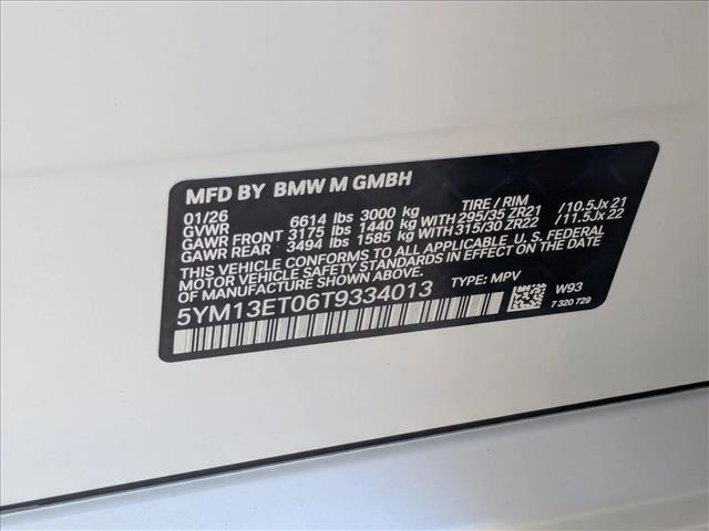 new 2026 BMW X5 M car, priced at $150,515