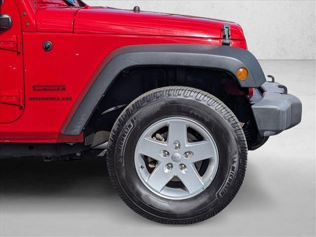 used 2017 Jeep Wrangler car, priced at $14,921
