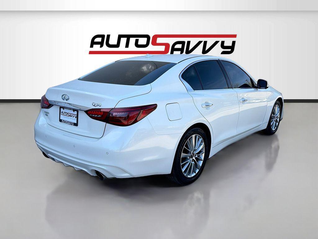 used 2023 INFINITI Q50 car, priced at $27,200