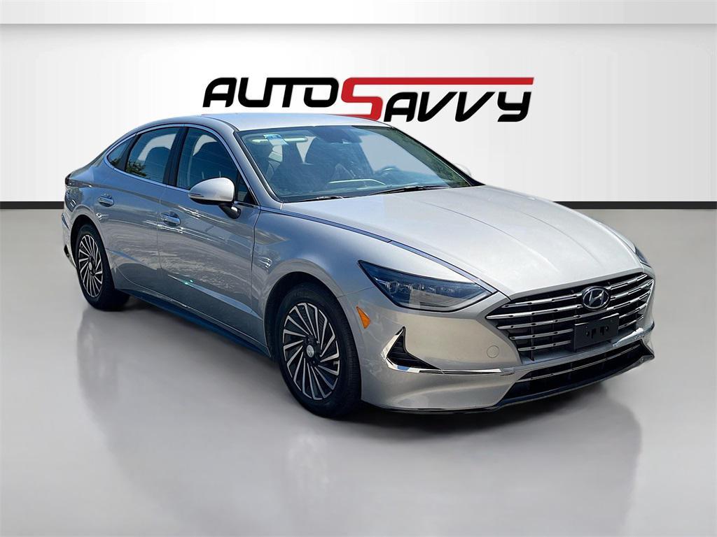 used 2023 Hyundai Sonata Hybrid car, priced at $16,900