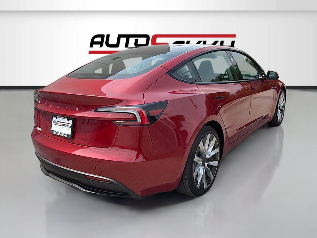 used 2024 Tesla Model 3 car, priced at $31,700