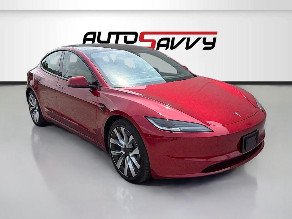 used 2024 Tesla Model 3 car, priced at $31,700