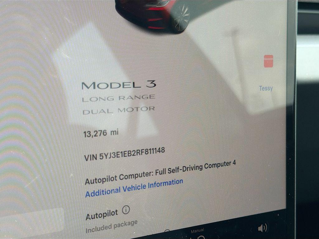 used 2024 Tesla Model 3 car, priced at $31,700