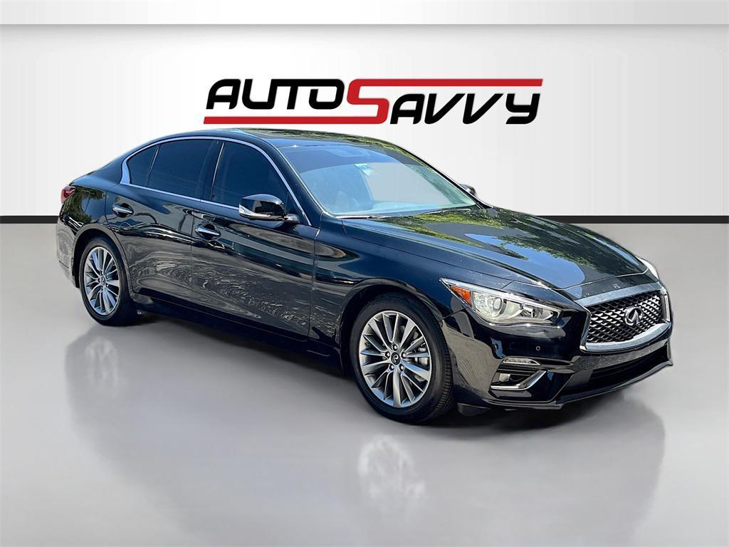 used 2024 INFINITI Q50 car, priced at $28,800