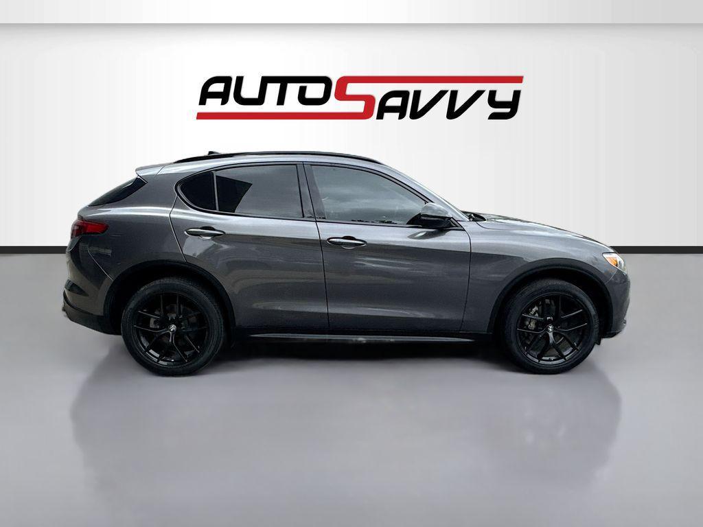 used 2021 Alfa Romeo Stelvio car, priced at $18,500