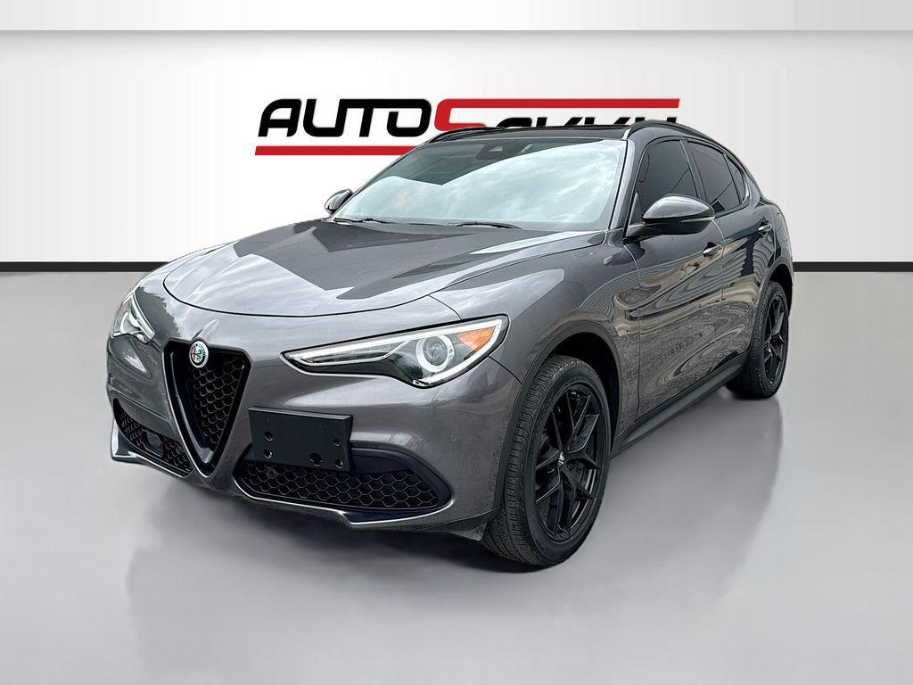 used 2021 Alfa Romeo Stelvio car, priced at $18,500