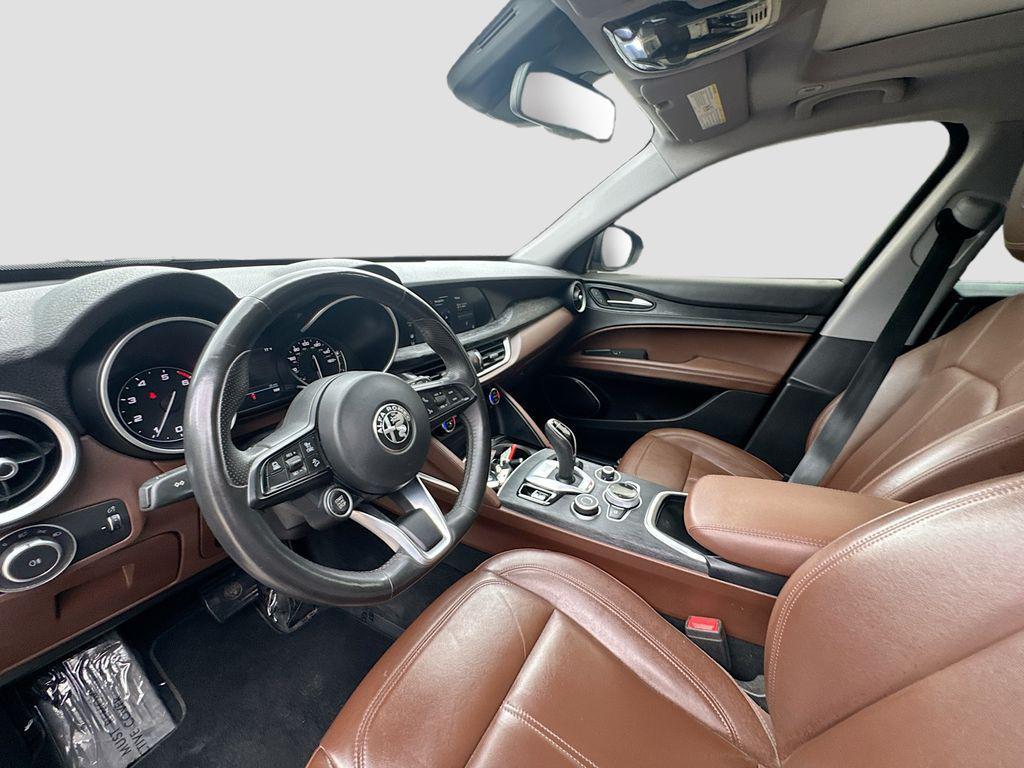 used 2021 Alfa Romeo Stelvio car, priced at $18,500