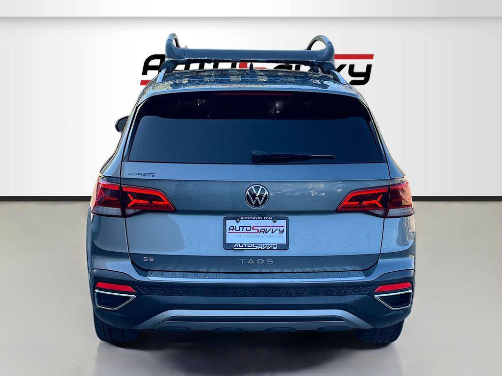 used 2023 Volkswagen Taos car, priced at $19,000