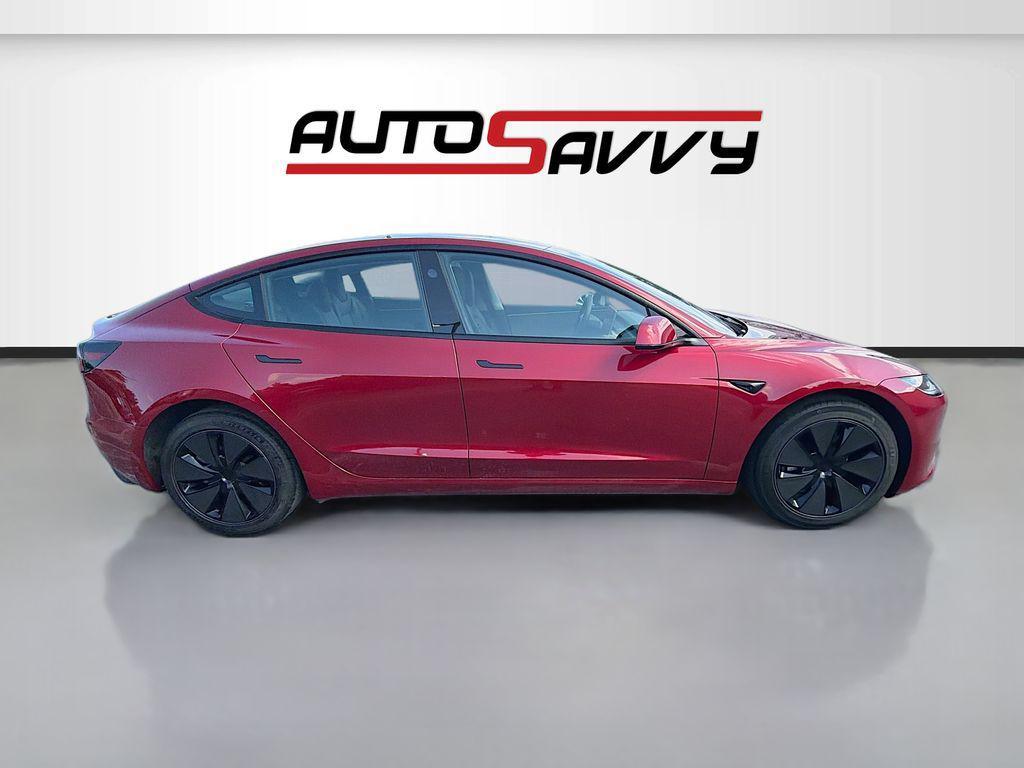 used 2025 Tesla Model 3 car, priced at $35,000