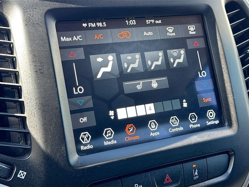 used 2021 Jeep Cherokee car, priced at $16,400