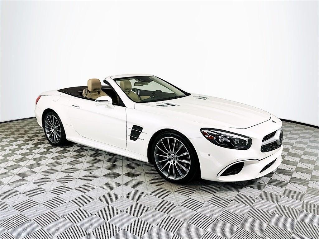 used 2019 Mercedes-Benz SL 550 car, priced at $72,790