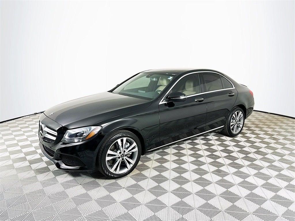 used 2018 Mercedes-Benz C-Class car, priced at $20,985