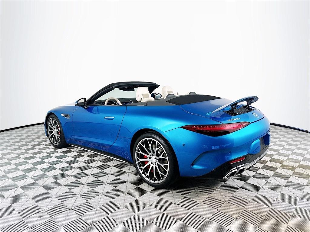 used 2024 Mercedes-Benz AMG SL 55 car, priced at $132,499