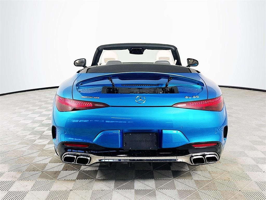 used 2024 Mercedes-Benz AMG SL 55 car, priced at $132,499