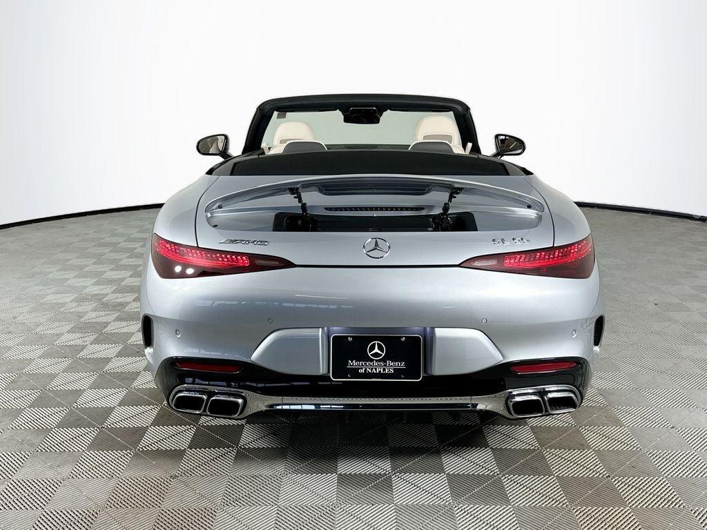 used 2022 Mercedes-Benz AMG SL 55 car, priced at $98,984