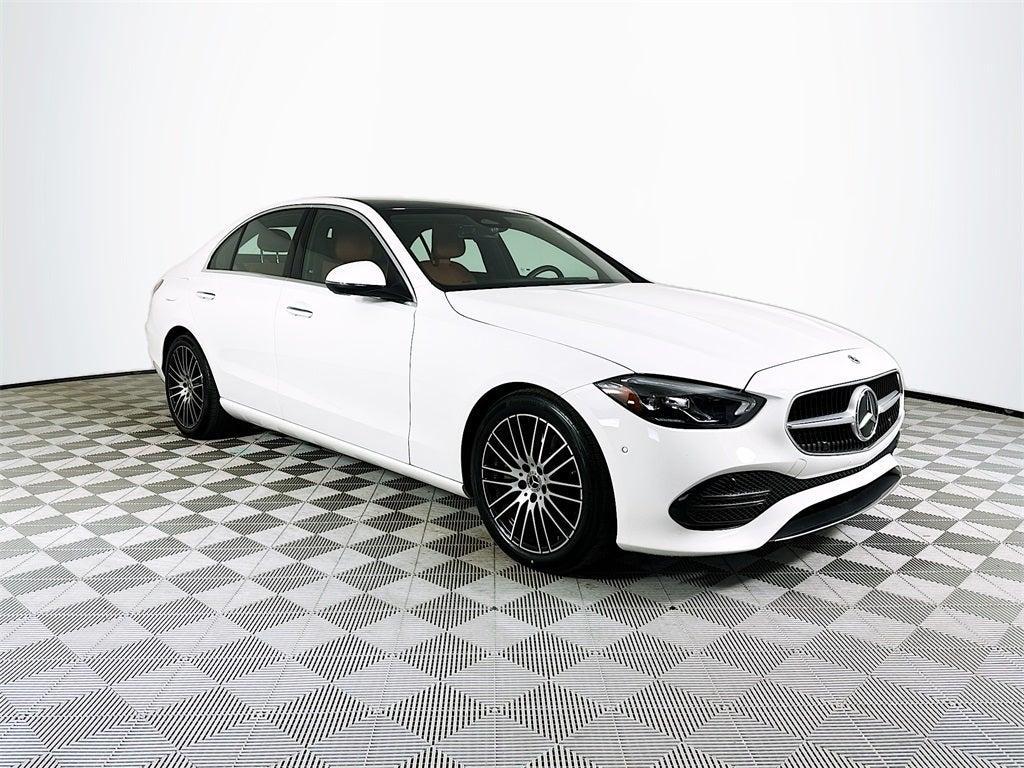 used 2023 Mercedes-Benz C-Class car, priced at $37,985