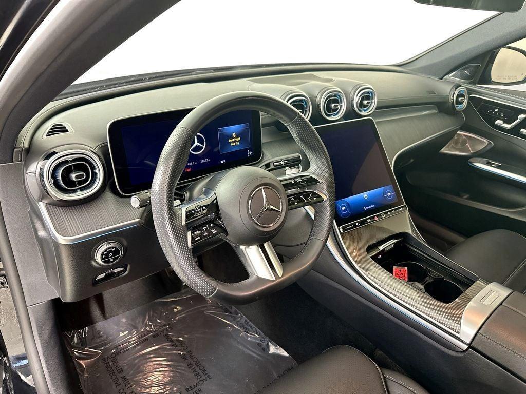 used 2023 Mercedes-Benz C-Class car, priced at $37,995