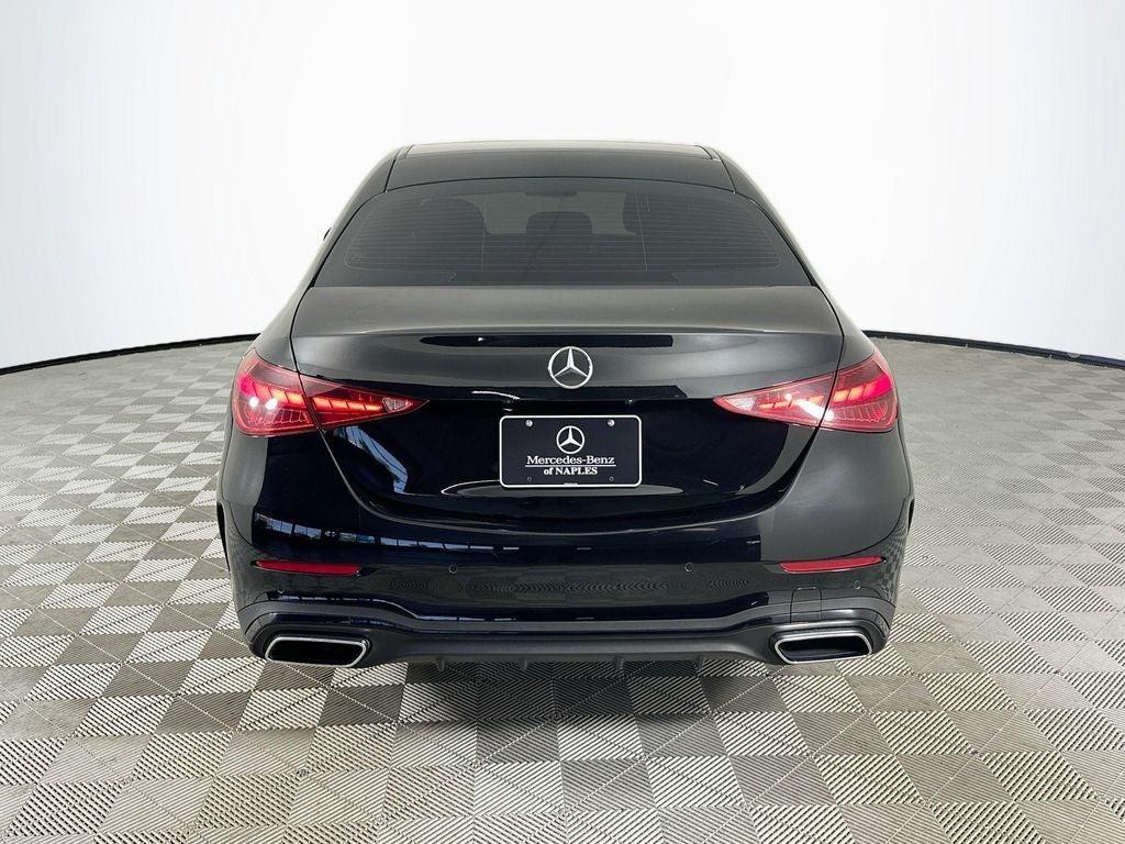 used 2023 Mercedes-Benz C-Class car, priced at $37,995