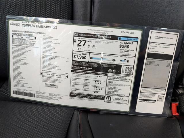 new 2025 Jeep Compass car, priced at $33,809