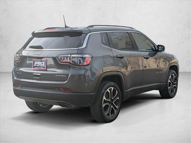 used 2022 Jeep Compass car, priced at $18,806