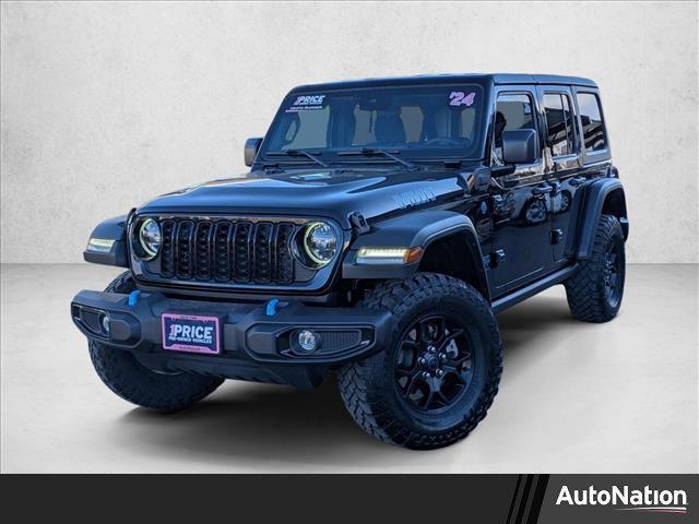 used 2024 Jeep Wrangler 4xe car, priced at $30,253