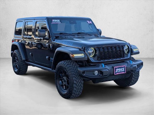 used 2024 Jeep Wrangler 4xe car, priced at $30,253