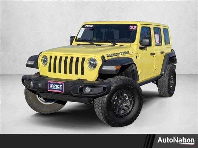 used 2022 Jeep Wrangler Unlimited car, priced at $35,525
