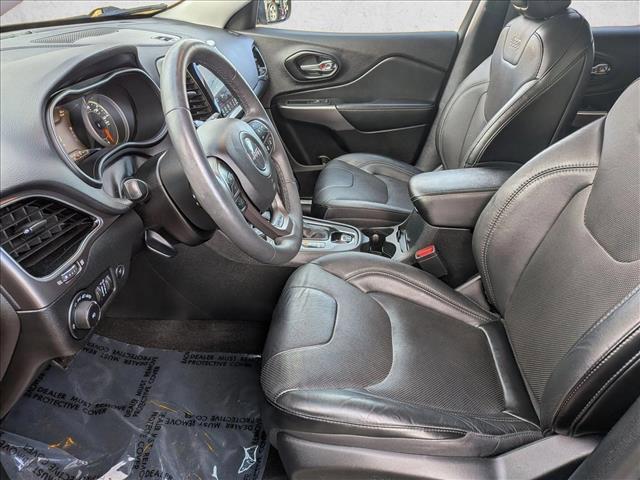 used 2021 Jeep Cherokee car, priced at $19,101