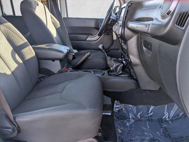 used 2016 Jeep Wrangler Unlimited car, priced at $18,549