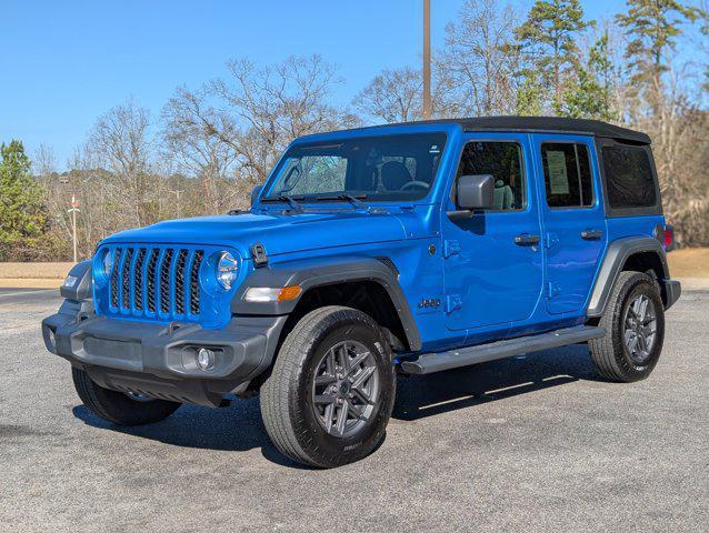 used 2024 Jeep Wrangler car, priced at $32,995