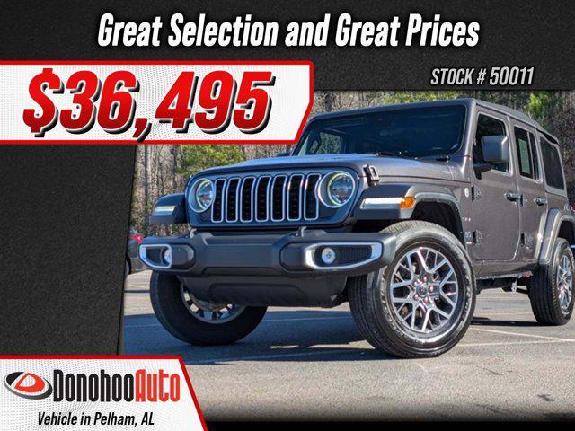 used 2024 Jeep Wrangler car, priced at $36,495