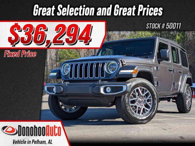 used 2024 Jeep Wrangler car, priced at $35,995