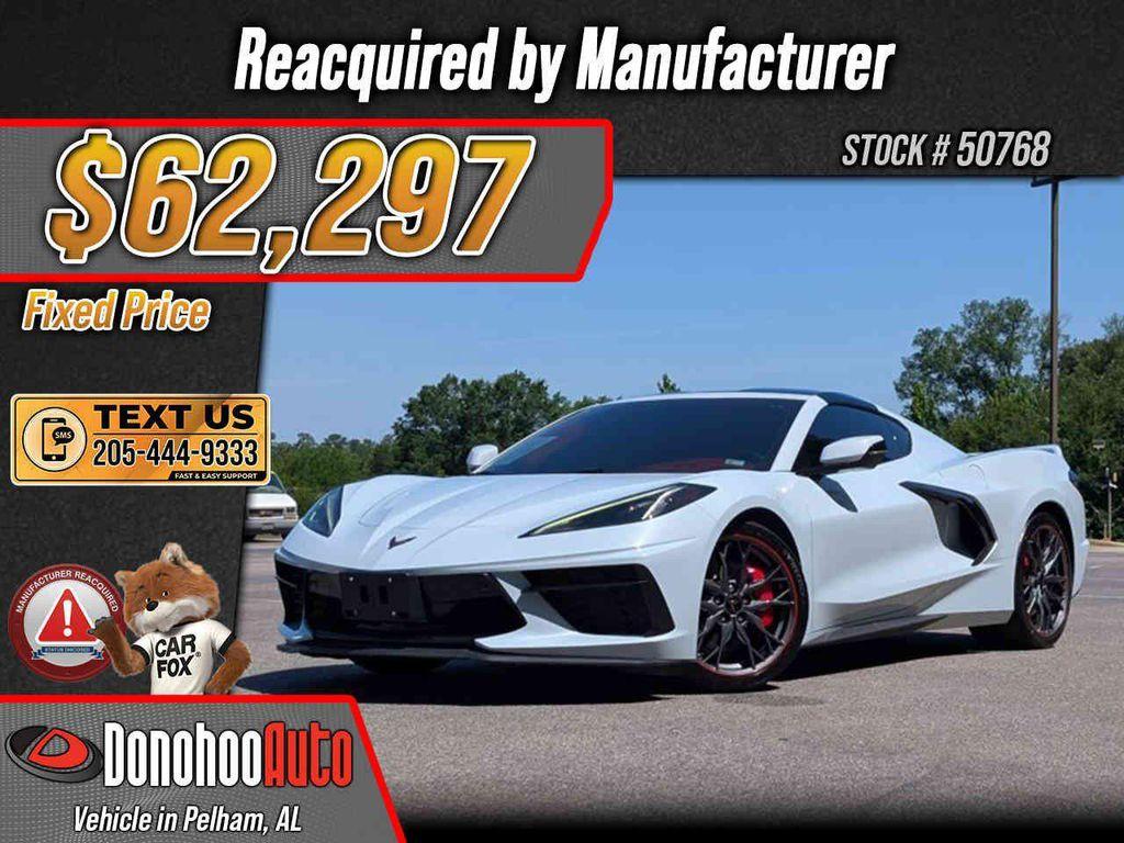 used 2023 Chevrolet Corvette car, priced at $62,297