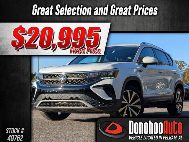 used 2024 Volkswagen Taos car, priced at $20,995