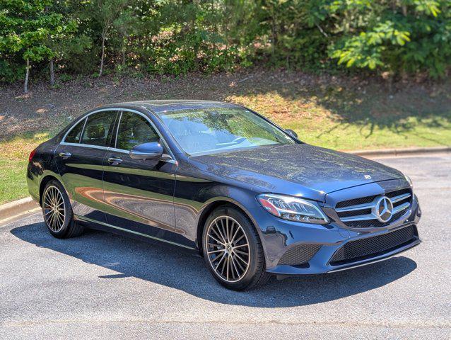used 2021 Mercedes-Benz C-Class car, priced at $27,994