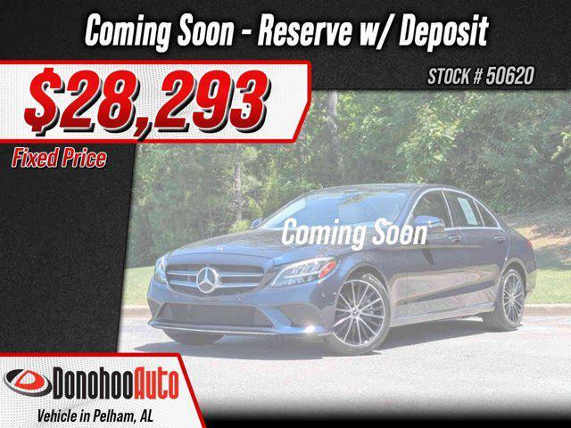 used 2021 Mercedes-Benz C-Class car, priced at $27,994