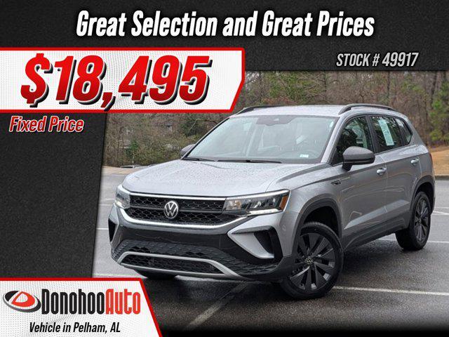 used 2024 Volkswagen Taos car, priced at $18,495