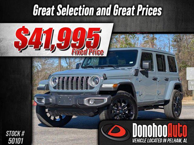 used 2025 Jeep Wrangler 4xe car, priced at $41,995