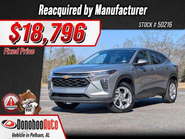 used 2024 Chevrolet Trax car, priced at $18,497
