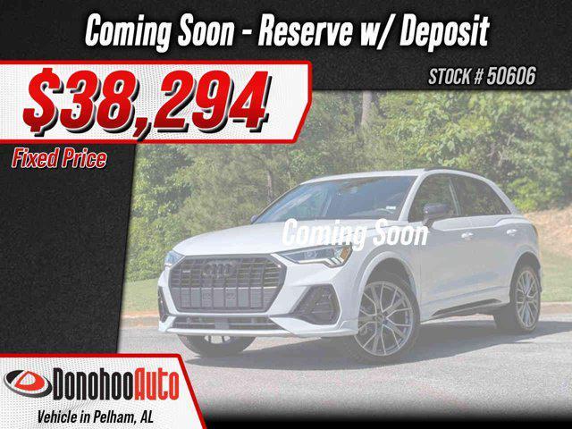 used 2025 Audi Q3 car, priced at $37,995