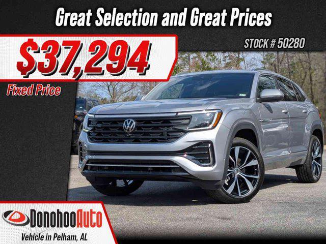 used 2024 Volkswagen Atlas Cross Sport car, priced at $36,995