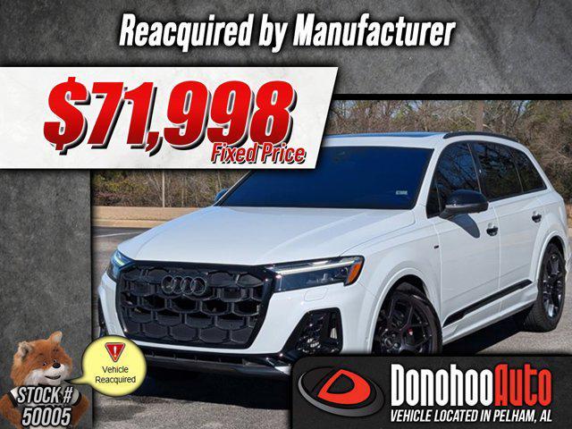 used 2025 Audi SQ7 car, priced at $71,998