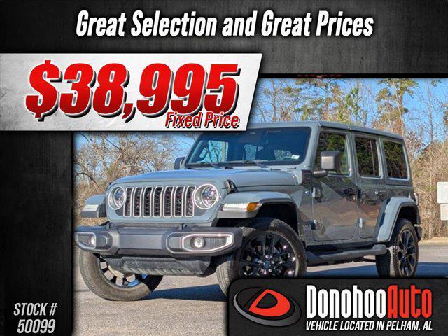 used 2025 Jeep Wrangler 4xe car, priced at $38,995